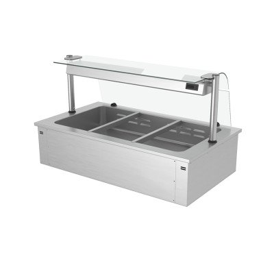 Вбудована парова лазня 1,1 м - Серія C GGM Gastro BA116C