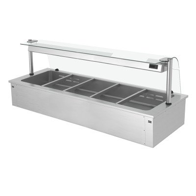 Вбудована парова лазня 1,8 м - Серія C GGM Gastro BA186C