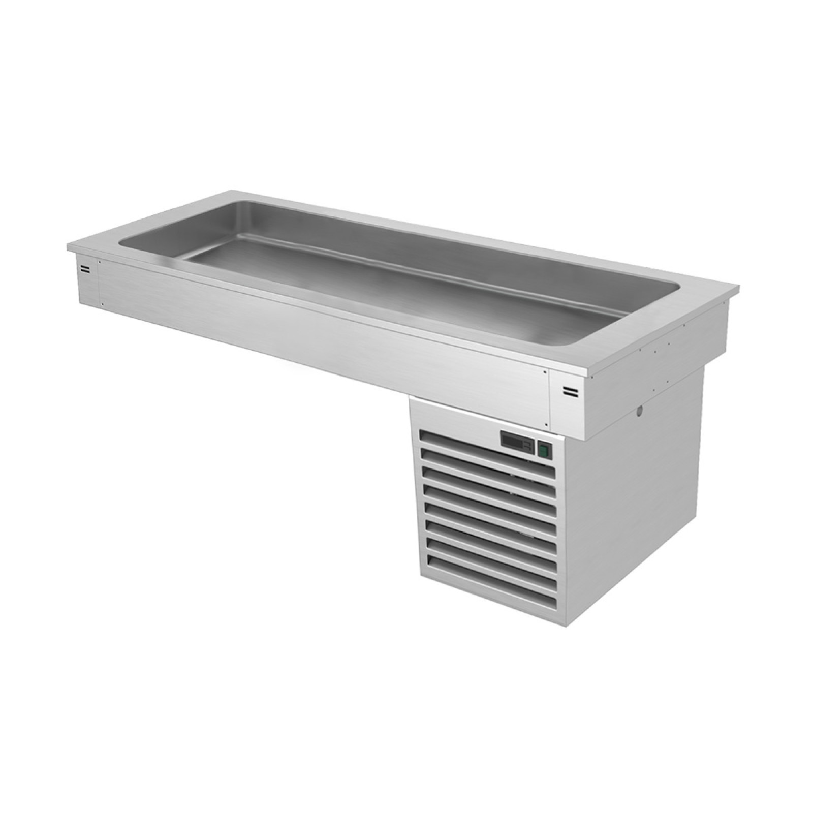 Встроенная охлаждающая ванна 1,5 м - Серия A GGM Gastro KA156A