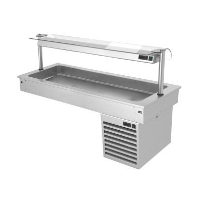 Встроенная охлаждающая ванна 1,5 м - Серия B GGM Gastro KA156B