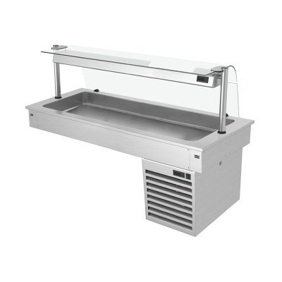 Встроенная охлаждающая ванна 1,5 м - Серия C GGM Gastro KA156C