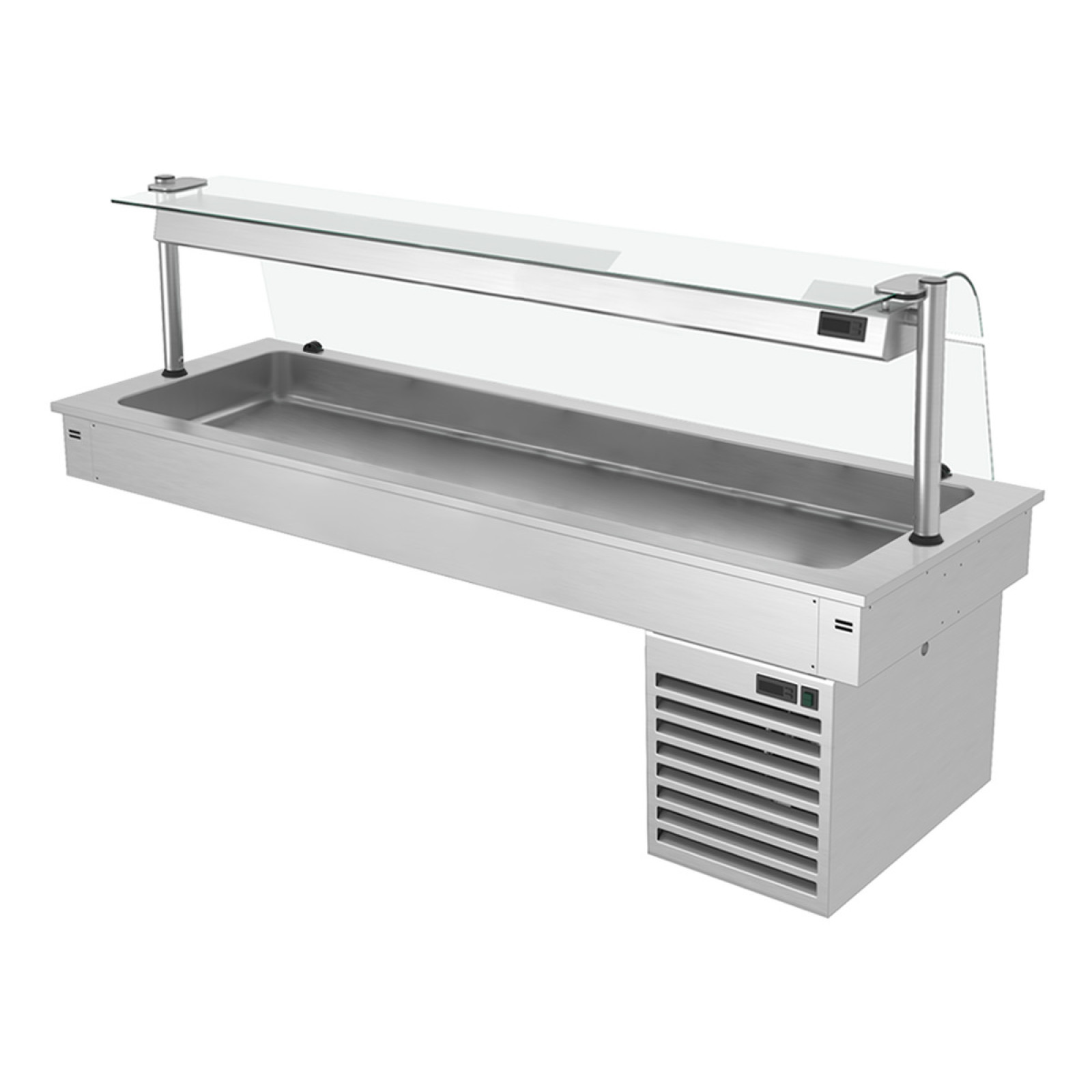 Встроенная охлаждающая ванна 1,8 м - Серия C GGM Gastro KA186C