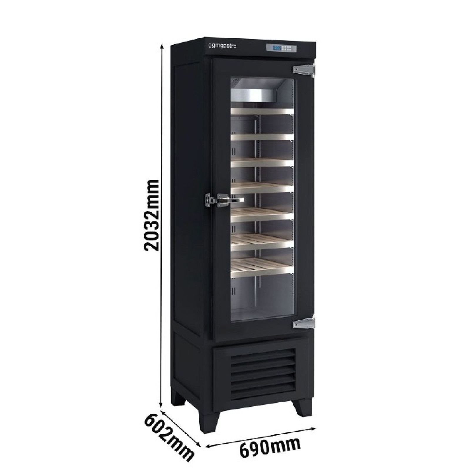 Винный холодильник PREMIUM PLUS-265 л GGM Gastro WKI265S - 1