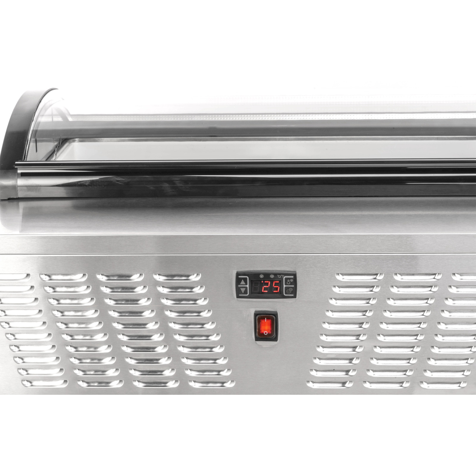 Вітрина для морозива GoodFood RTD67R вигнуте скло - 1