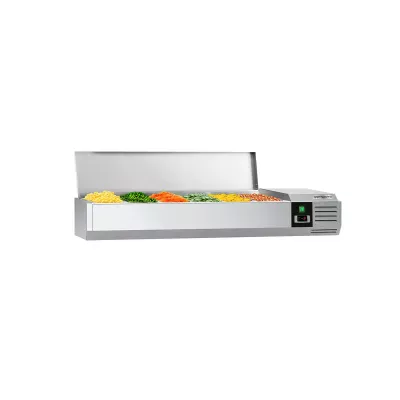 Вітрина для топінгів PREMIUM GGM-Gastro AGG143END