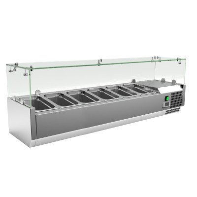 Вітрина для топінгу REEDNEE VRX1400/330FG