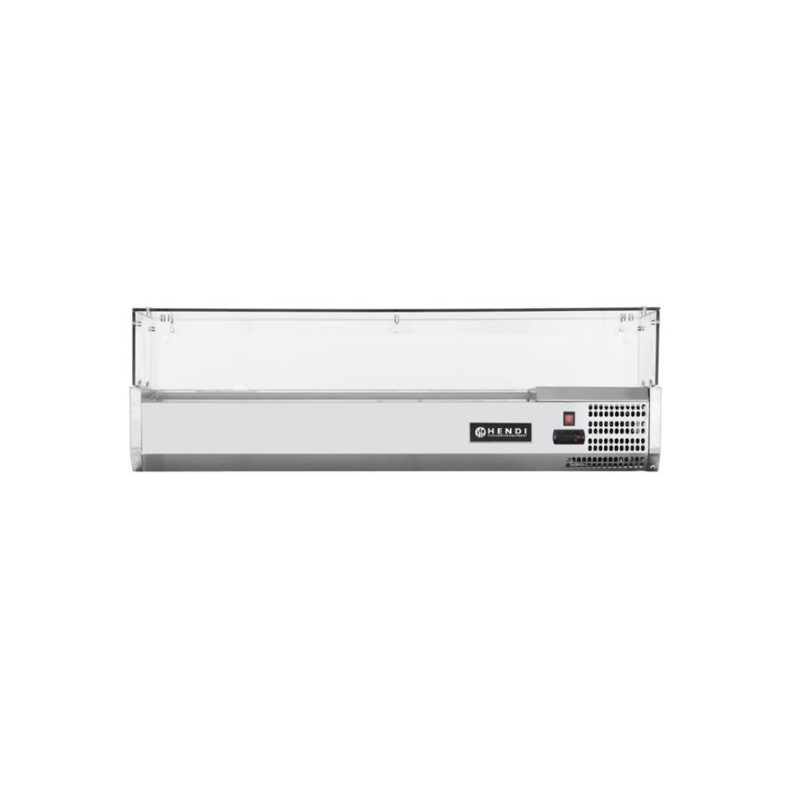 Вітрина холодильна 9xGN 1/3 - надставка - 1