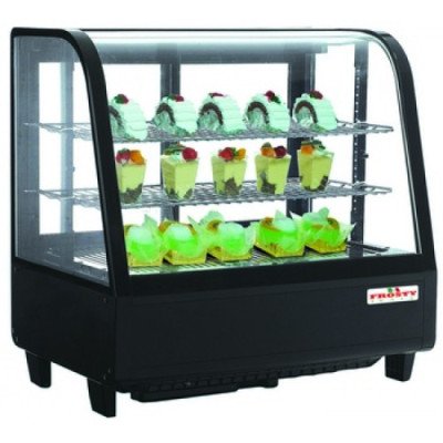 Витрина холодильная Frosty RTW 100, black черная