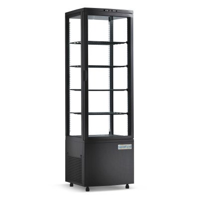 Холодильная витрина GoodFood RT235L3N черная