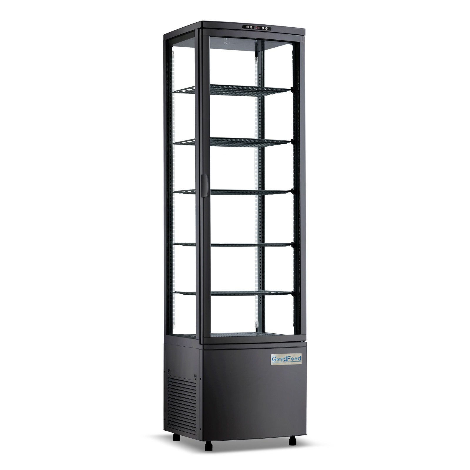 Холодильная витрина GoodFood RT280L3N черная