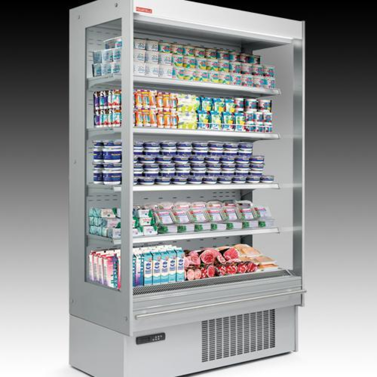 Холодильная витрина Oscartielle DIONE GE L260+MIRR L/R+SHELF LED