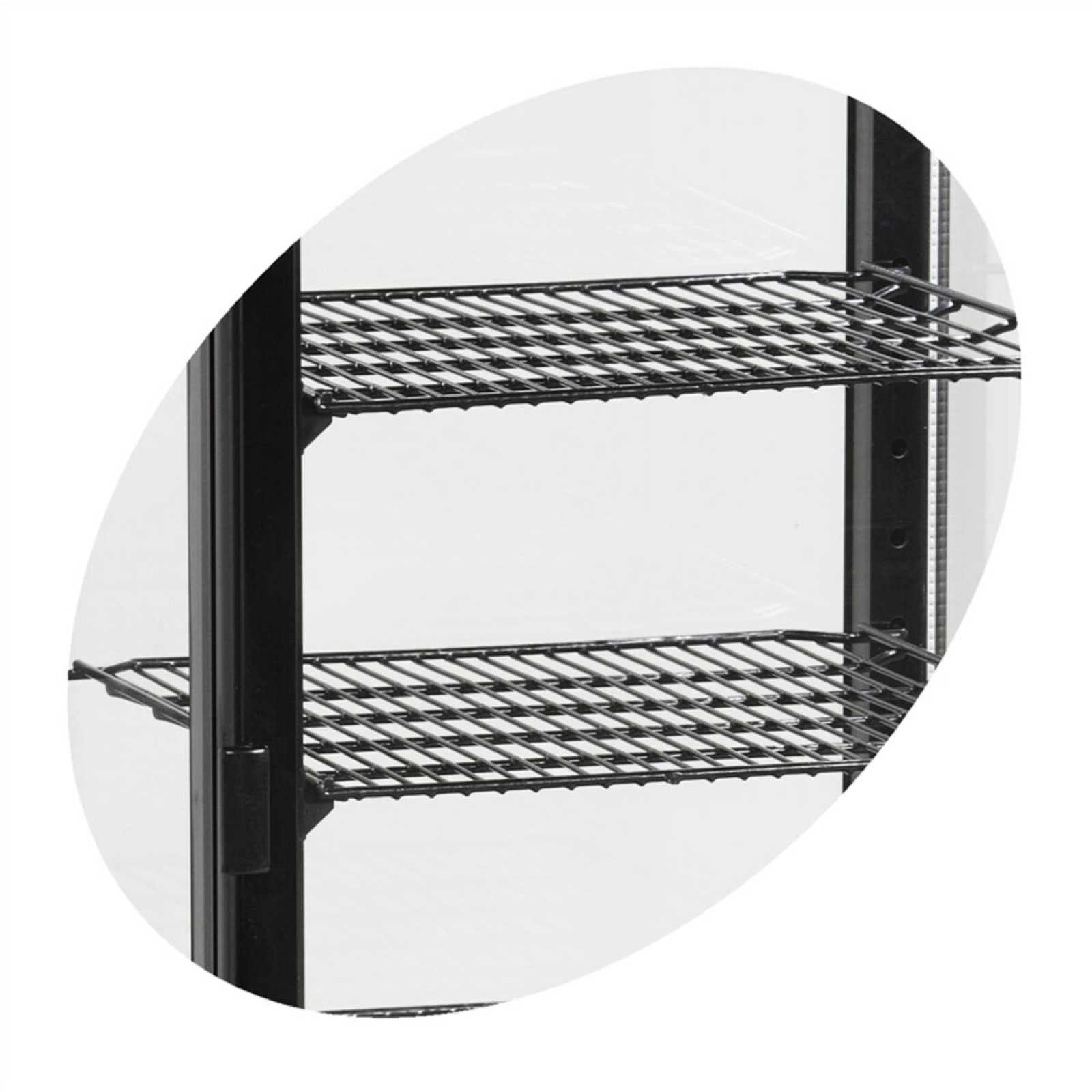 Вітрина кондитерська UPD80-BLACK (Tefcold) - 2