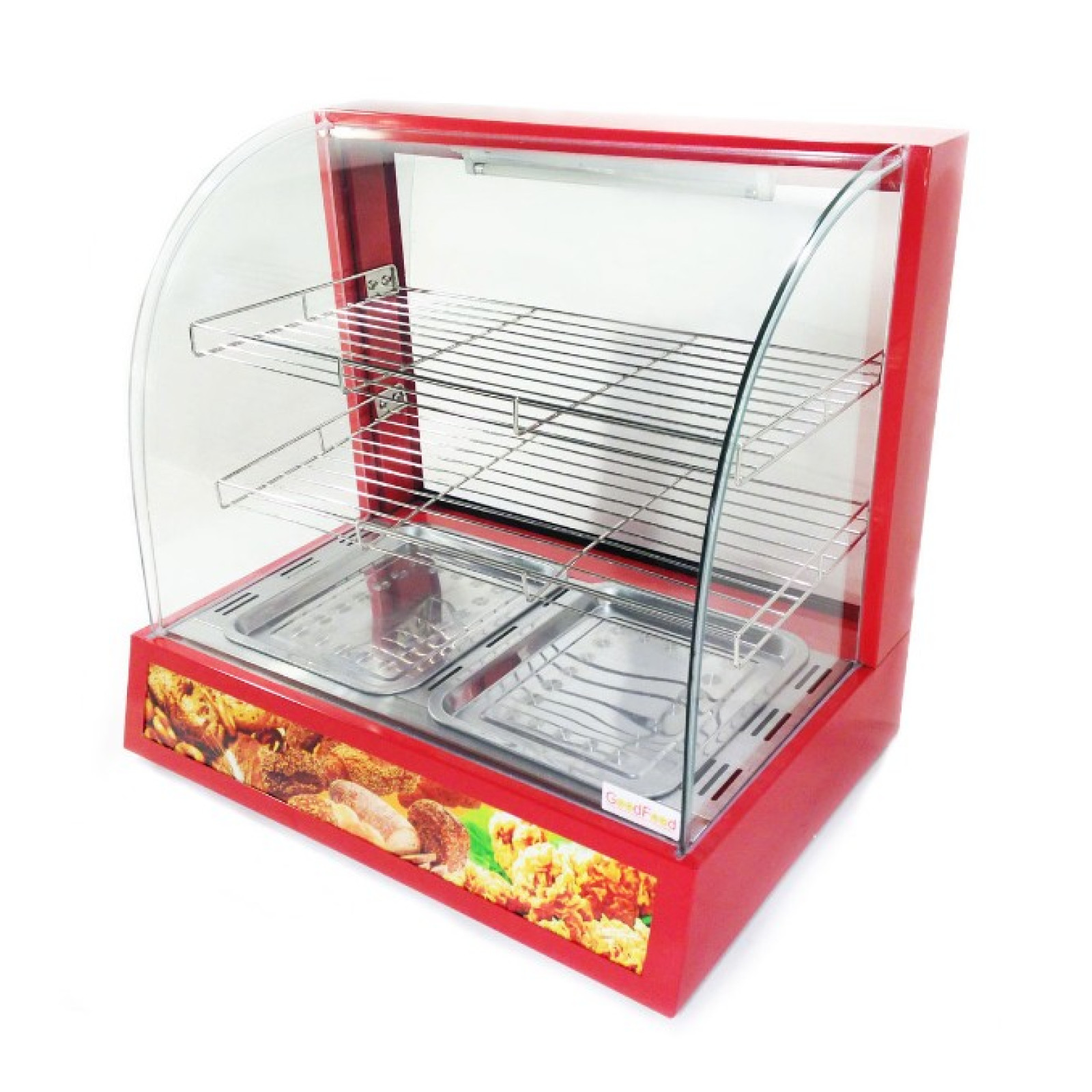Витрина тепловая GoodFood WS2P Waffle House - 1