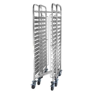 Візок для лотків 15 х GN 1/1 810606 Hendi Stainless steel