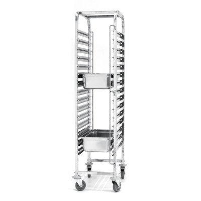 Візок для лотків 15 x GN 1/1 810613 Hendi Stainless steel