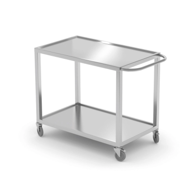 Візок офіціанта  800x500x(H)850  - 2 полиці 816691 Hendi Stainless steel