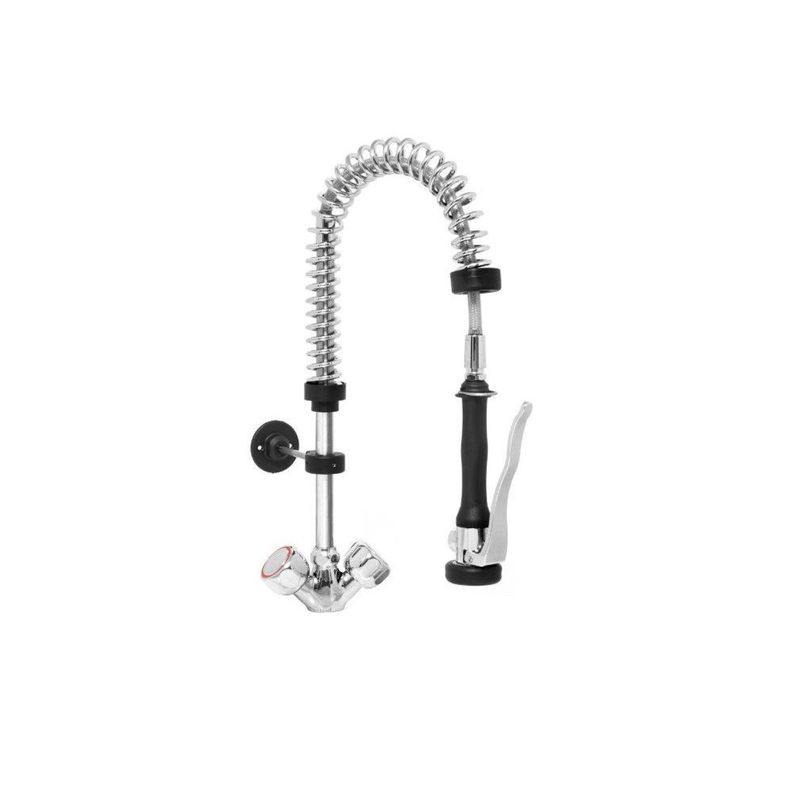 Смеситель с выдвижным изливом 970300 Hendi Stainless steel