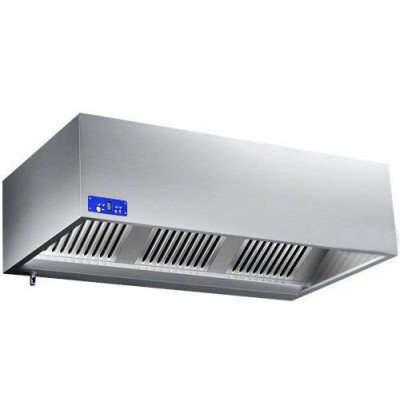 Зонт витяжний 1,6 m (мотор, регулятор, фільтр, лампа) GGM Gastro KLS1611M