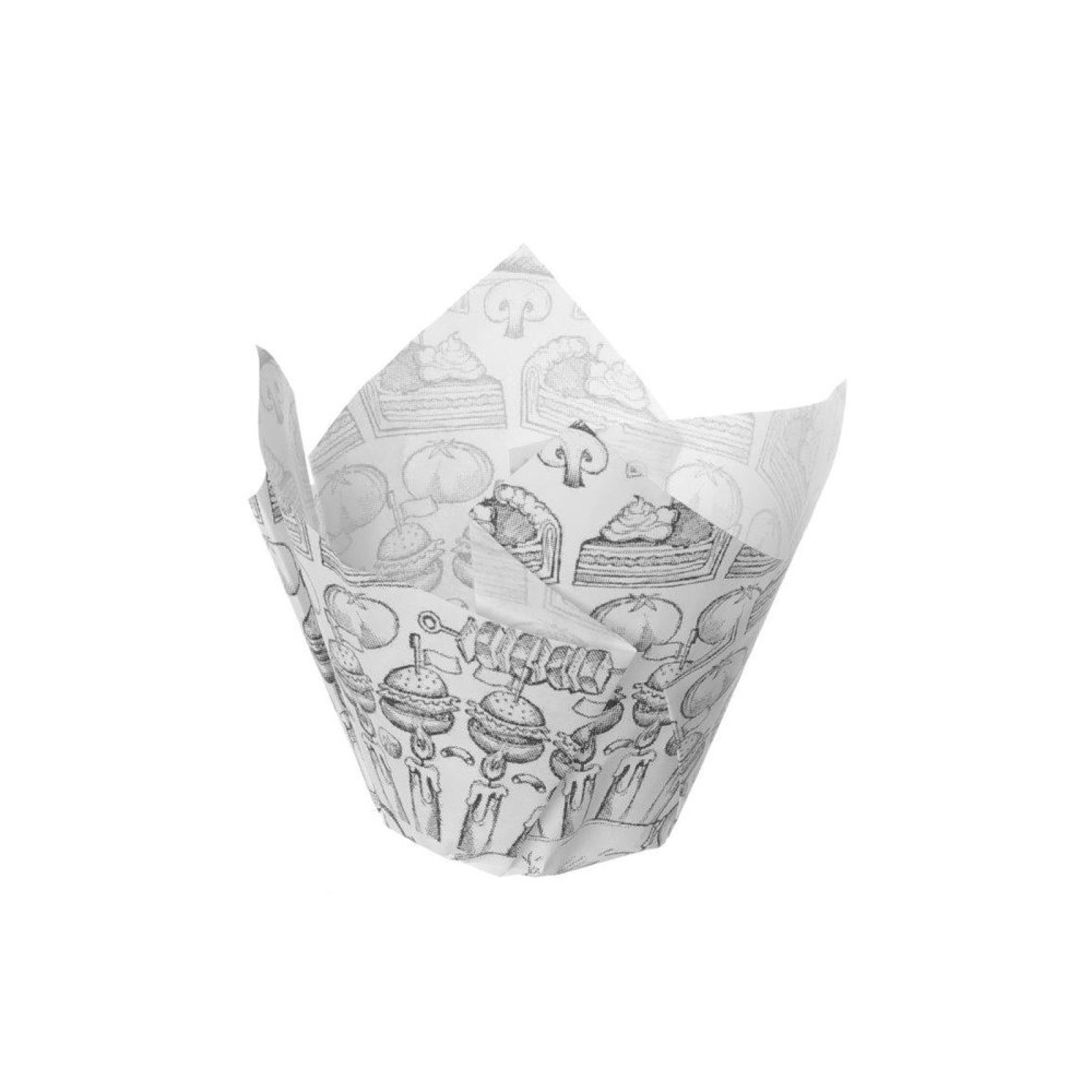 Жиронепроникний папір - 160x160x(H)50 mm 678190 Hendi Greaseproof paper