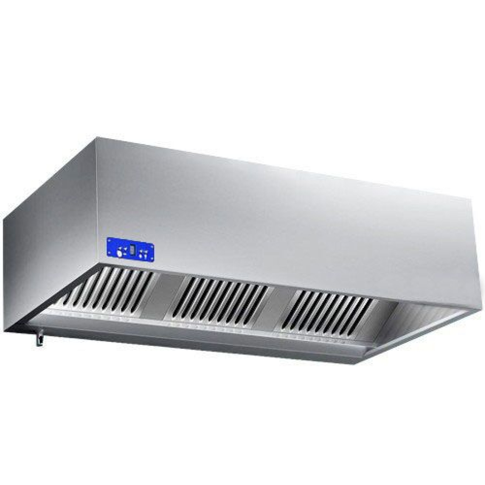 Зонт вытяжной 1,6 m  (мотор, регулятор, фильтр, лампа) GGM Gastro KLS1614M